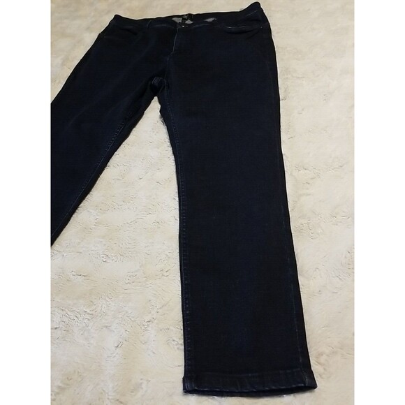 G by Giuliana Jeans Womens Size 16 Petite Blue Straight Denim Stretch - Picture 2 of 9